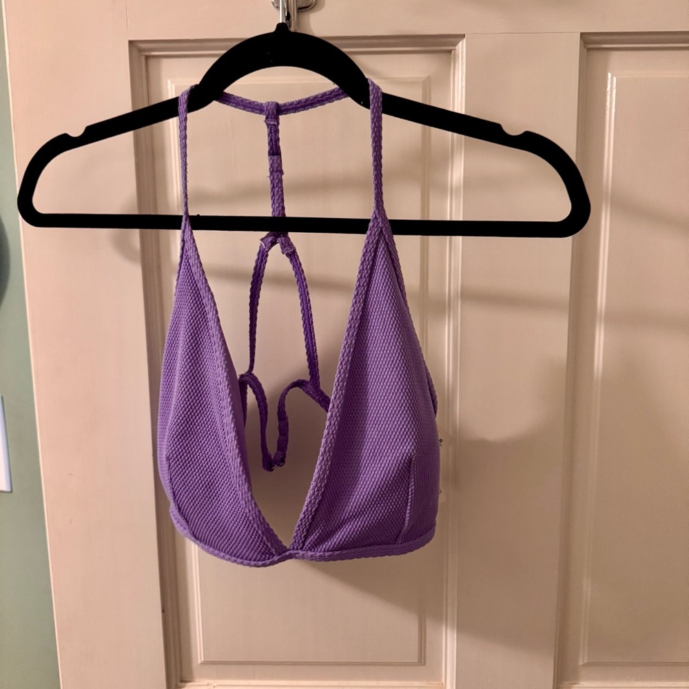 Abercrombie & Fitch Purple Bikini Top